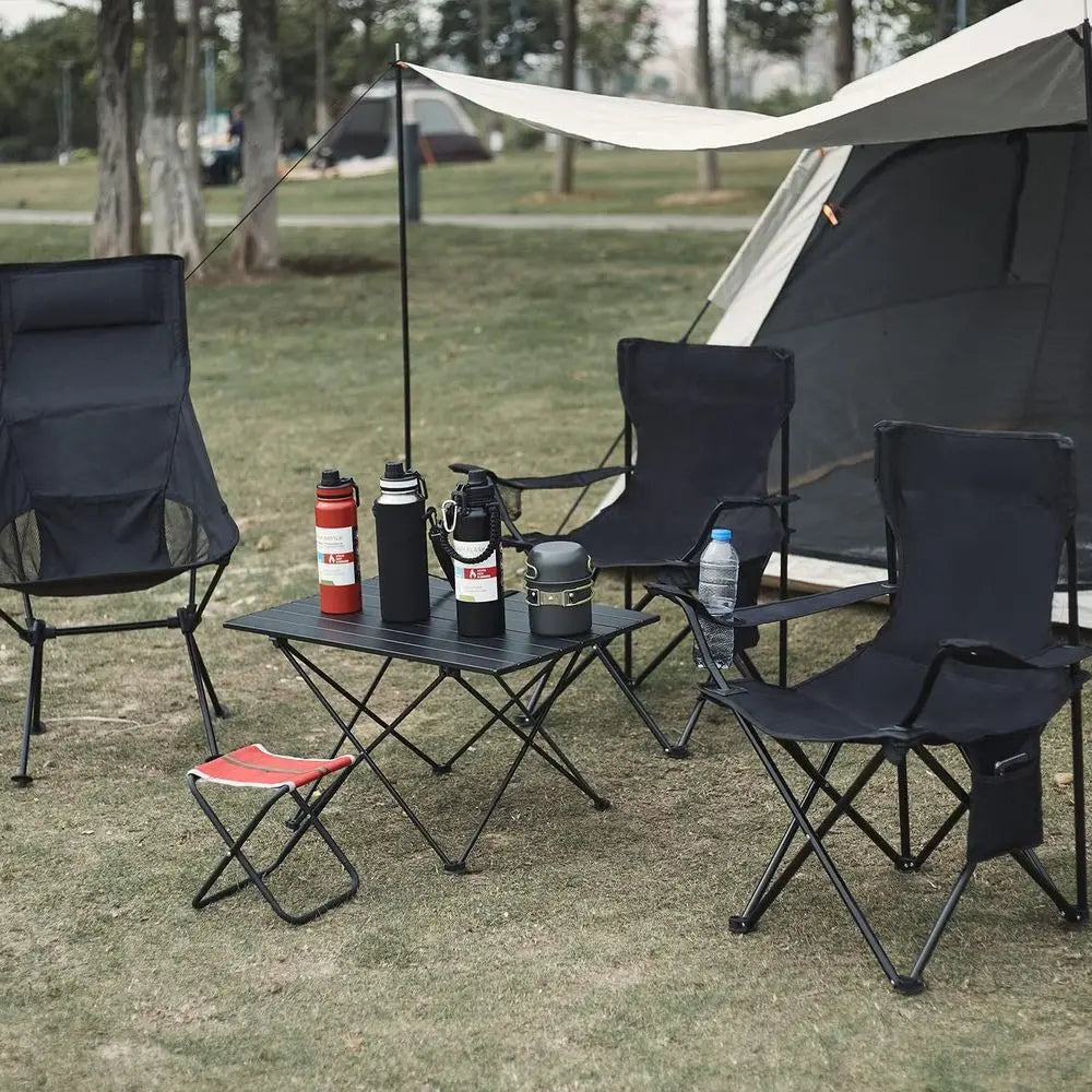 Lightweight, Portable Camping Chairs for Beach, Lawn, Outdoor Sports