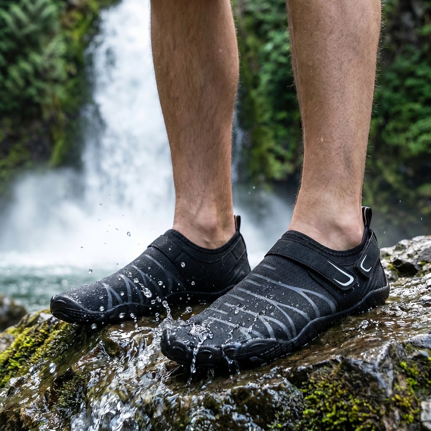 Water Shoes Men Barefoot Aqua Shoes Outdoor Quick Dry Lightweight Sneakers Beach Swim Shoe Gym Training Wading Footwear