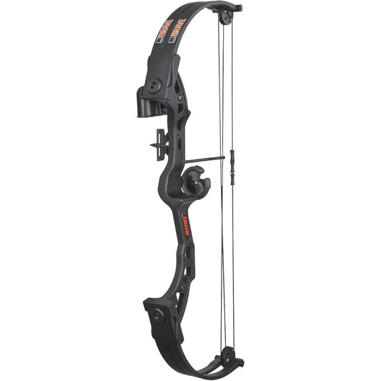 Bear Archery Brave Bow Set for Youth Recommended Ages 812 Right Handed Continuous Draw Weight Up to 25 lb. Continuous Draw Leng