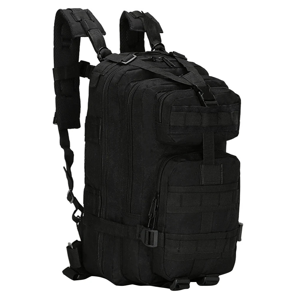 Mountaineering Bag Large Capacity Tactical Bag Adjustable Hiking Backpack Breathable for Hiking Camping Travel