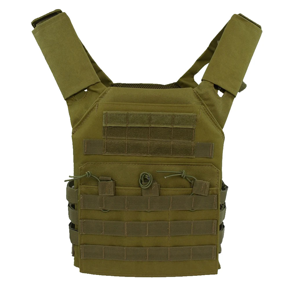 Nylon Tactical Vest Body Armor Hunting Carrier Airsoft Accessory Combat MOLLE Camo Cosplay  Army Vest CS Game Jungle Equipment