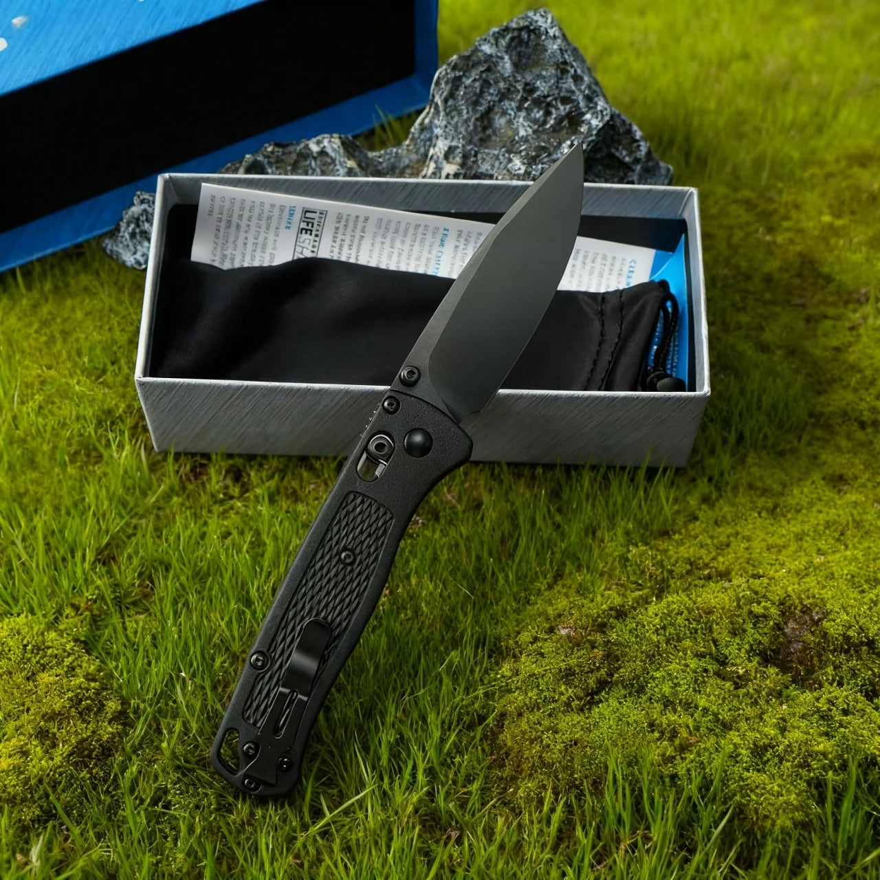 G10 handle S30V one-handed quick-opening folding knife, outdoor camping multifunctional equipment, gifts for men and women.