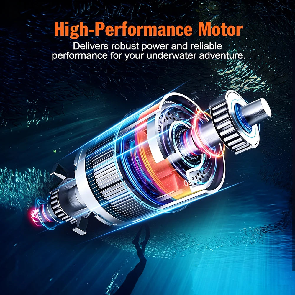 Oxygen Diving Respirator Battery Life Of 8Hours Capable Of Reaching Depths Of Up To 18Meters For Fishing And Rescue Operations