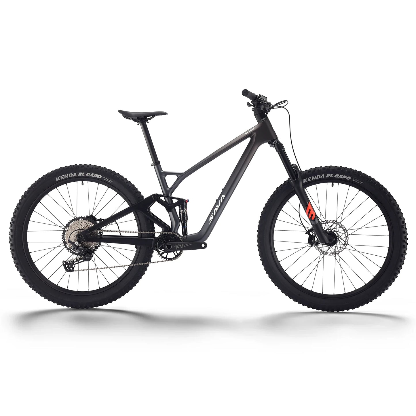 New SAVA TITAN612 Full Carbon Fiber Mountain Bike Soft Tail Shock-Absorbing Hydraulic Disc Brake All-Terrain Off-Road Adult Bicycle