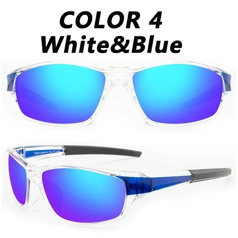 Sports Polarized Sunglasses for Men Lightweight Night Vision Male Shades Cycling Driving Fishing Fashion Mirror Sunglass De Sol