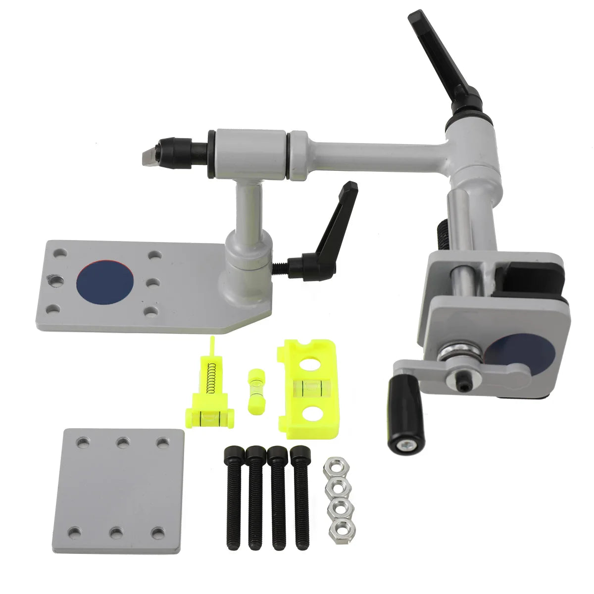 Universal 360° Archery Compound Bow Vise 10-60mm Adjustable Level Archery Mount Tool Archery Bow Level Tool