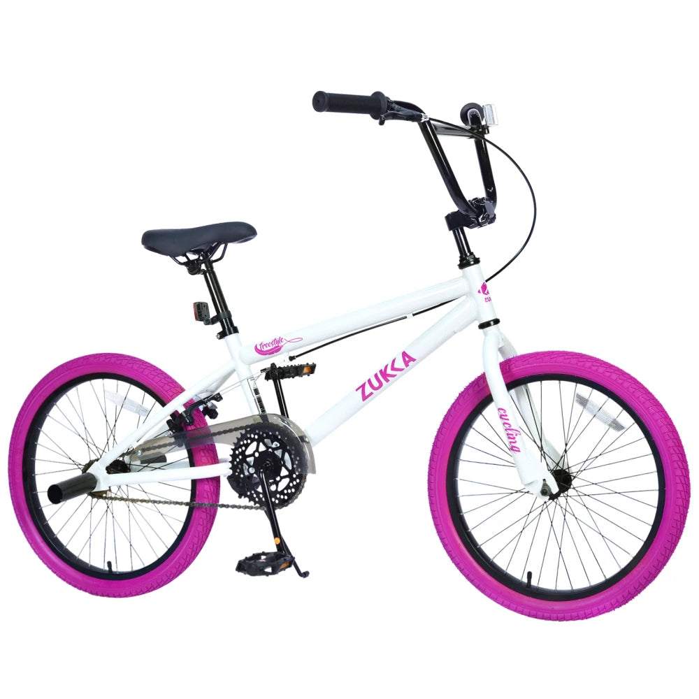 Ye Freestyle 20-Inch Single-Speed Kids Bicycle for Boys and Girls Aged 7+