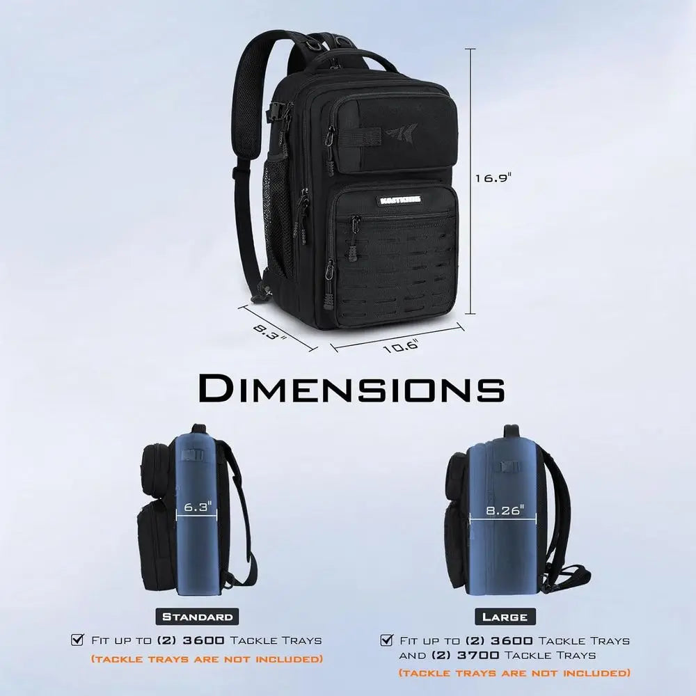 Lightweight Tactical Sling Backpack for Fishing Gear and Equipment