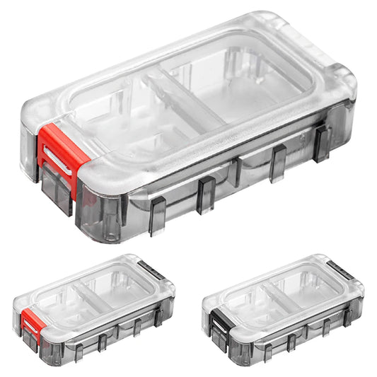 Expandable Fishing Tackle Box Fishing Tackle Box Fishing Hardware Toolbox Double Side Fishing Hook Storage Container for Fishing
