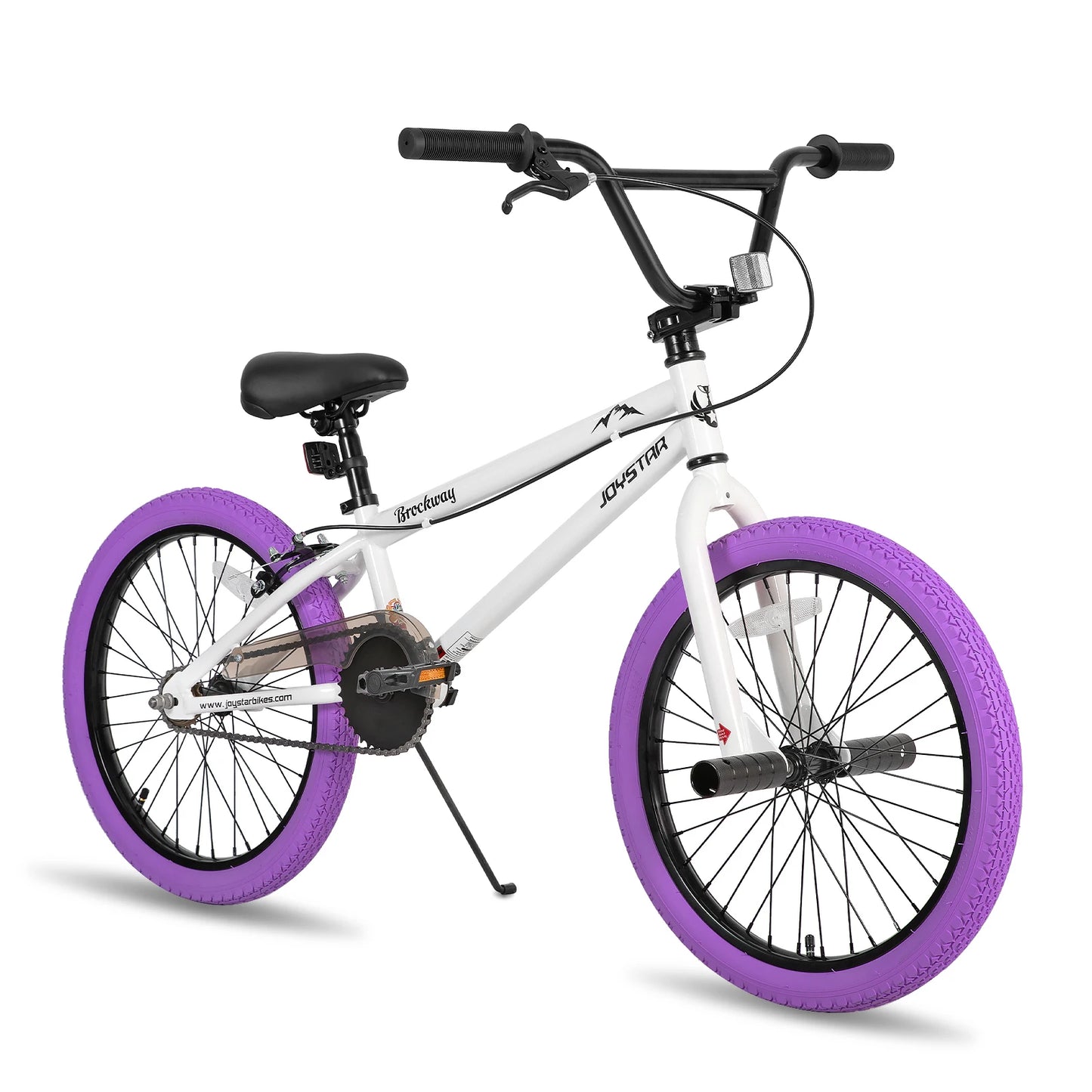JOYSTAR Brockway Freestyle Kids BMX Bike 20" 24" Unisex Beginner Bicycles with 2 Pegs Multiple Colors for 6-12 Years Old