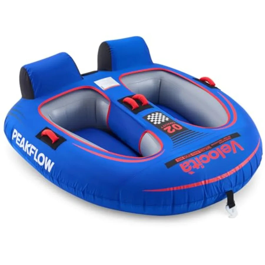 Towable Tube, Boat Tube, 2 Person Models, Tubes for Boating, Stable for and Adults, Lake and Ocean Fun, Inflatable Boat Tubes a