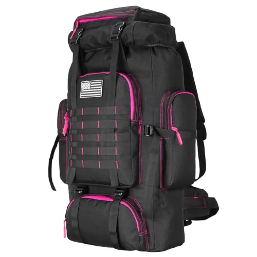 Hiking Backpack for Men 70L/100L Camping Backpack Military Rucksack Molle 3 Days Assault Pack for Climbing Camping Backpack, 3