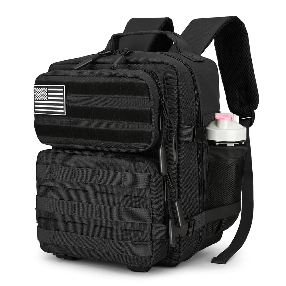 9L Cherry Print Tactical Backpack For Adults Hiking Fitness Small Utility Bag