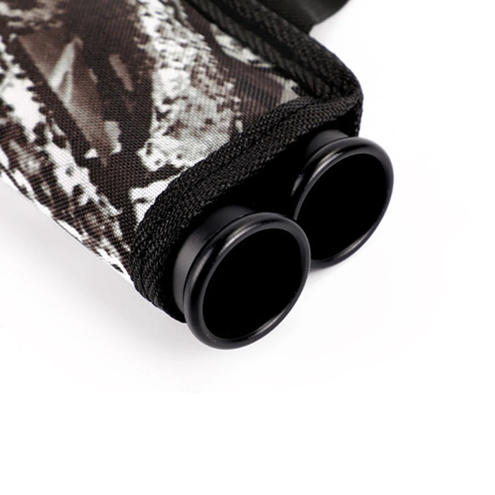 Waist Hanging Archery Arrows Holder Outdoor Accessories Double Tube Quiver Bags for Outdoor Hunting Storage