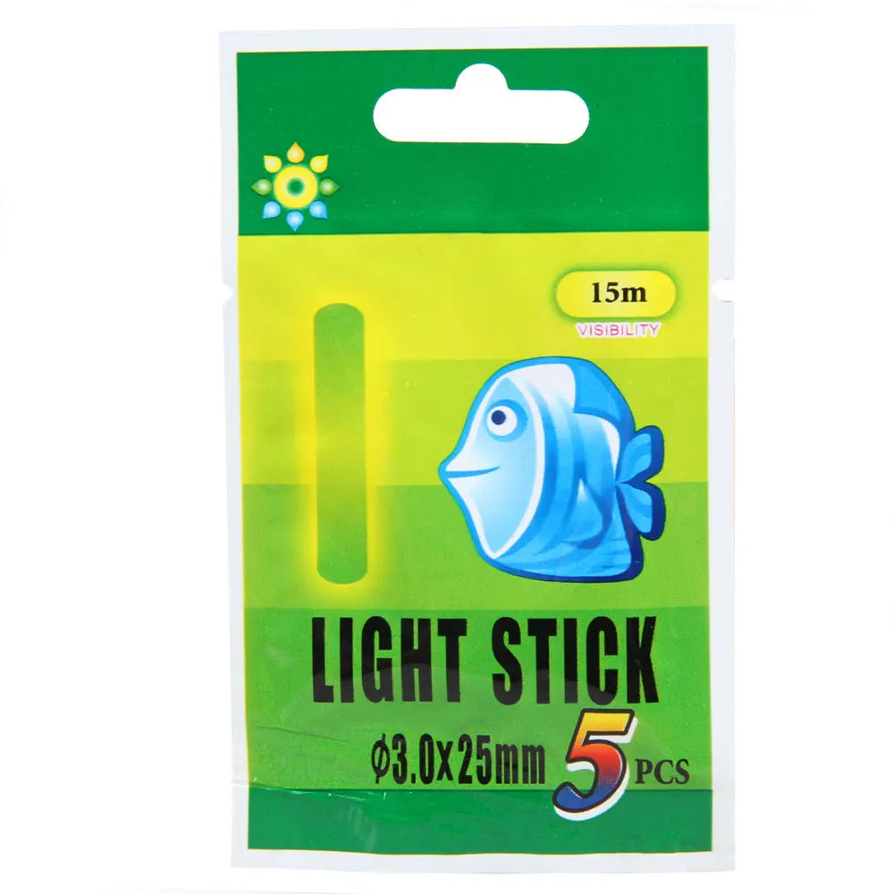 50PCS Fishing Float Light Stick  Fireflies Fluorescent Lightstick Night Float Rod Light Dark Glow Stick Fishing Tackle Tool