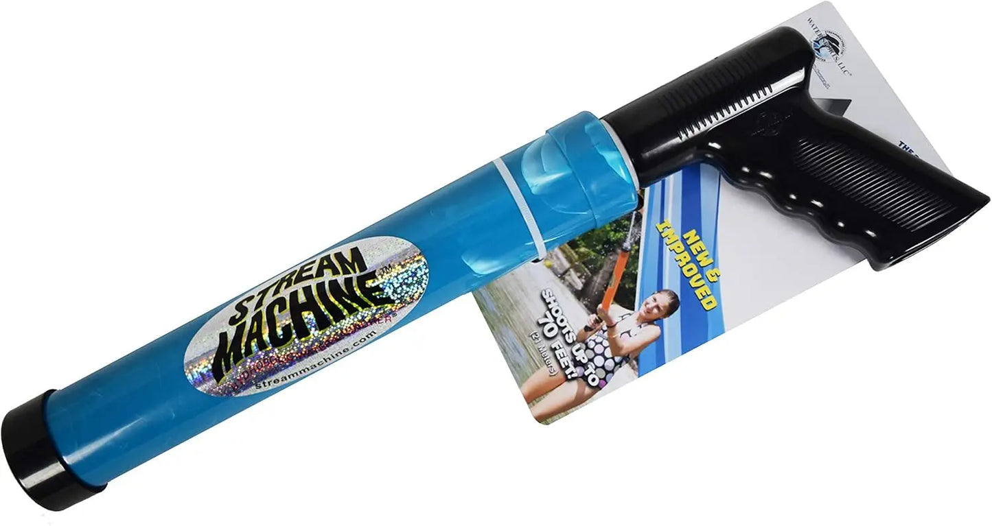 Super Soaker Water Gun Launcher 17 Inch Single Barrel Shoots 40+ ft for Outdoor Summer Fun Pool Squirt Toy