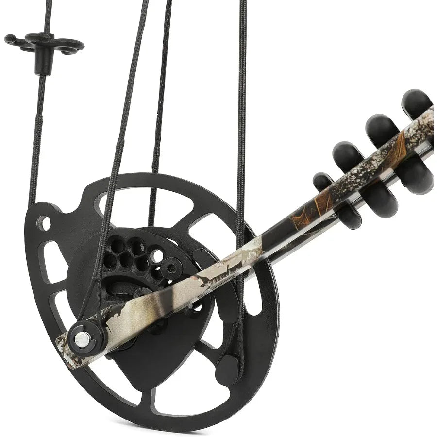 Archery Compound Bows Kit Draw Weight 3055 lbs Hunting Bow IBO 310fps Adults Archery with Hunting Accessories Right Han