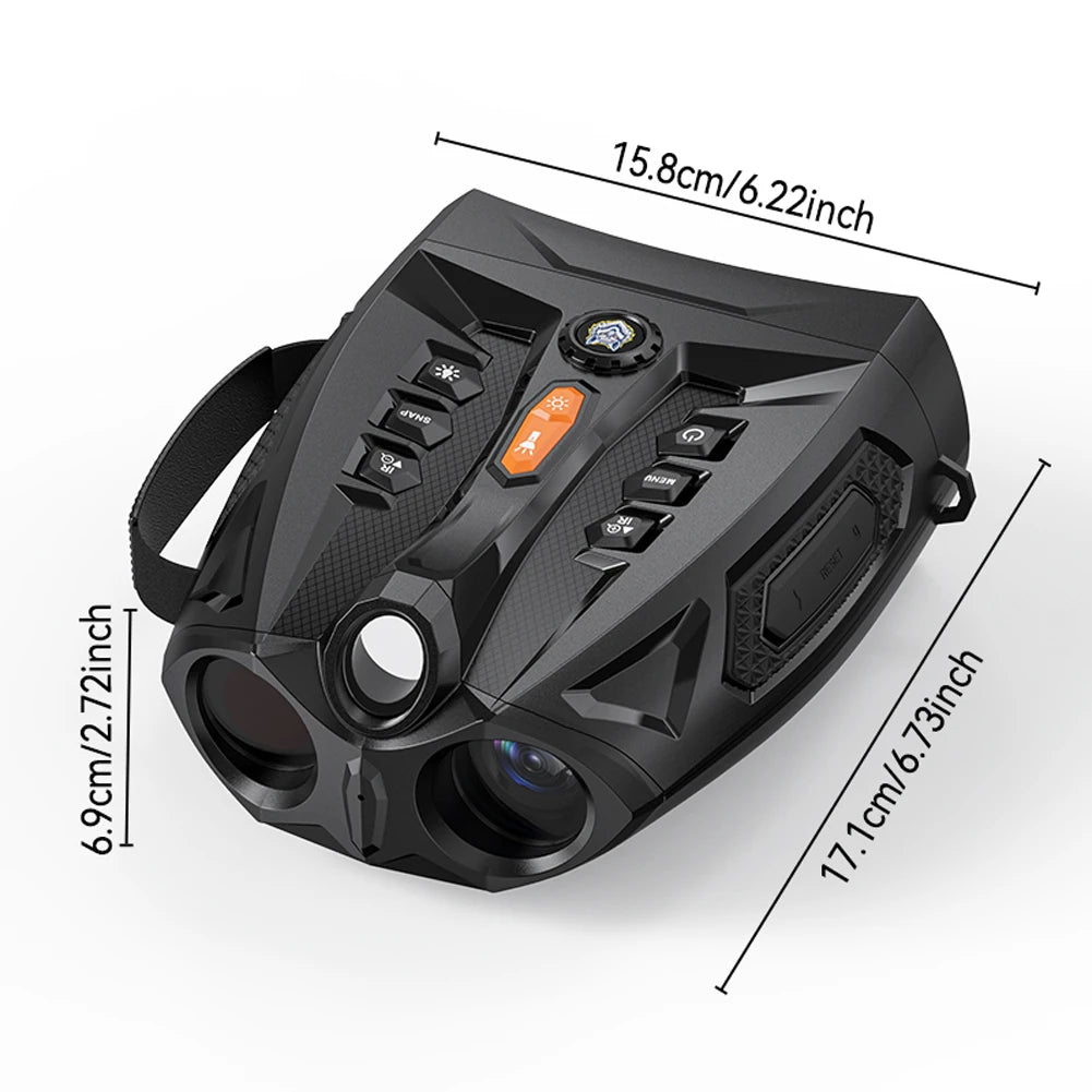 4K Infrared Night Visions Binoculars 10X Digital Zoom Night Visions Goggles 5000mAh Rechargeable Outdoor HD Telescope Camera