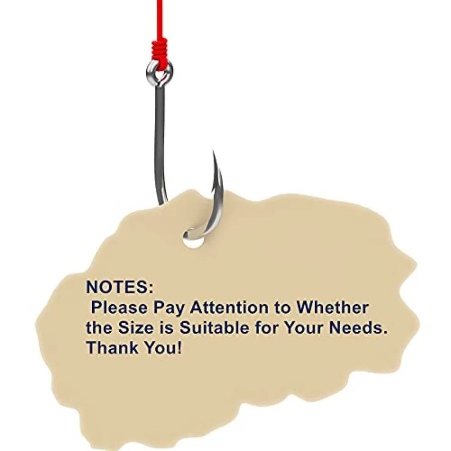Fishing application, high-carbon steel, silver, 300PCS barbed hooks with holes in 10 sizes, portable boxed, adaptable to variou