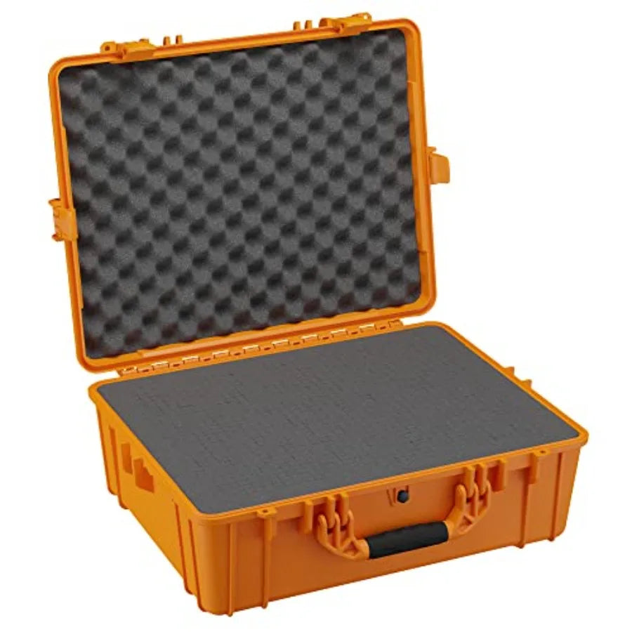 25" Large Waterproof Hard Case Model 839 with Foam, Portable Protective Storage Box for Travel, Hunting, Military, Tactical, Ma