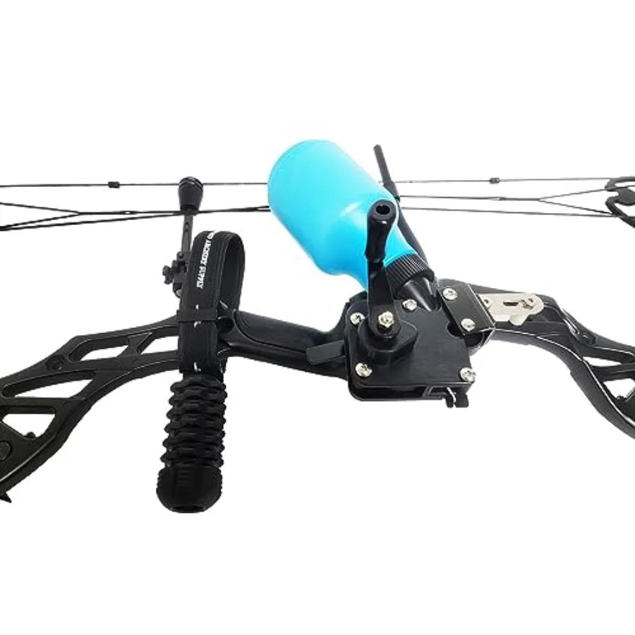 Southland Archery Supply Outrage Compound Bow Bowfishing Bottle Reel Package - Black