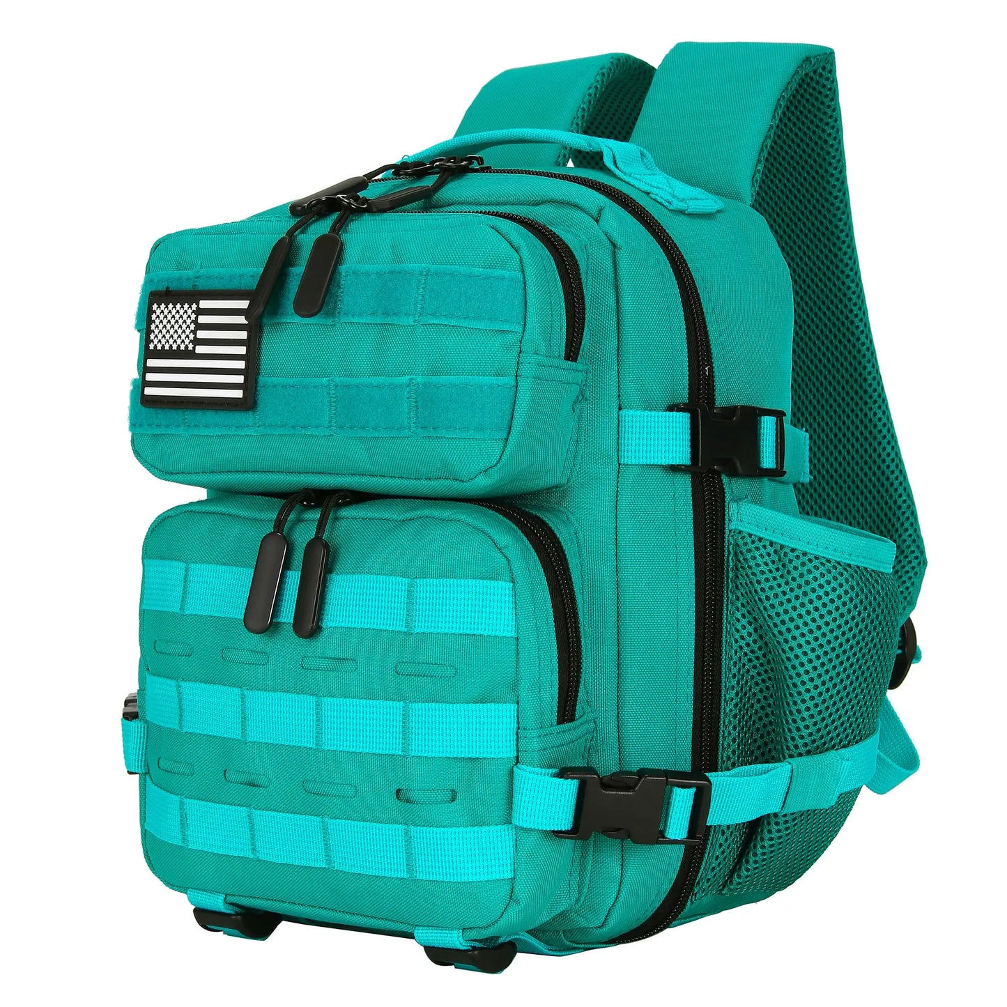 9L Cherry Print Tactical Backpack For Adults Hiking Fitness Small Utility Bag