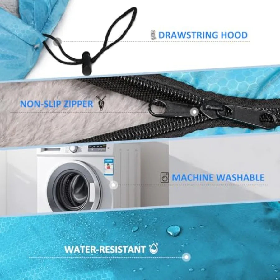 Camping Sleeping Bag Warm and Cool Weather Summer Spring Fall Lightweight Waterproof for Adults Camping Gear Equipment, Traveli