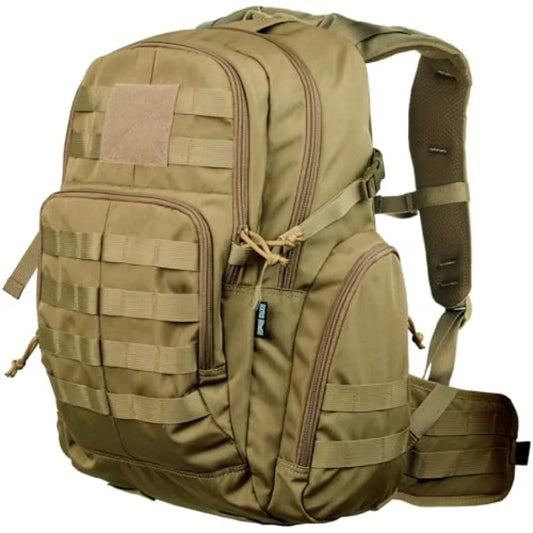 Huntex 40L Outdoor Tactical Backpack for Men and Women in - Military Style for Hunting Hiking Backpacks and Travel Combat Backp