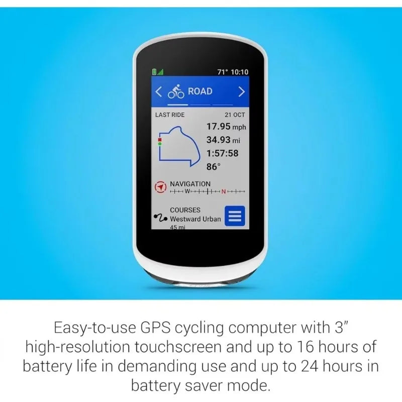 High quality 2 Easy-To-Use GPS Cycling Navigator eBike Compatibility Maps and Navigation with Safety Features
