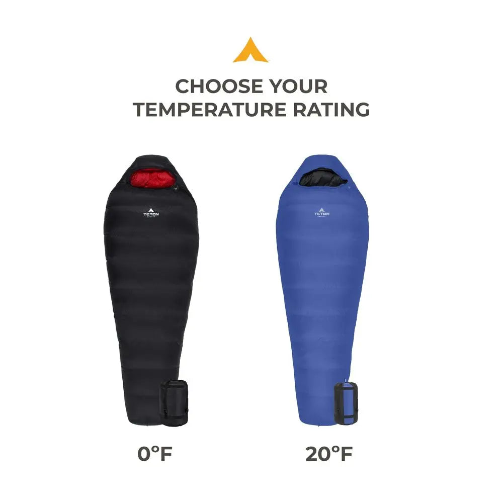 Altos 0 Degree Sleeping Bag for Adults Lightweight Warm Mummy Sleeping Bag for Camping, Hiking, Backpacking