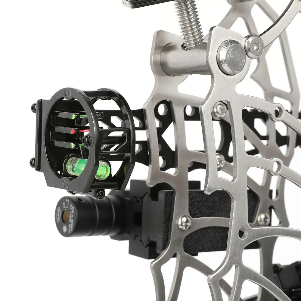 Shooting Small Compound Bow Set 15-32lbs Adjustable Right Hand Carbon Fiber Grip Arrows Youth Target Practice Beginners