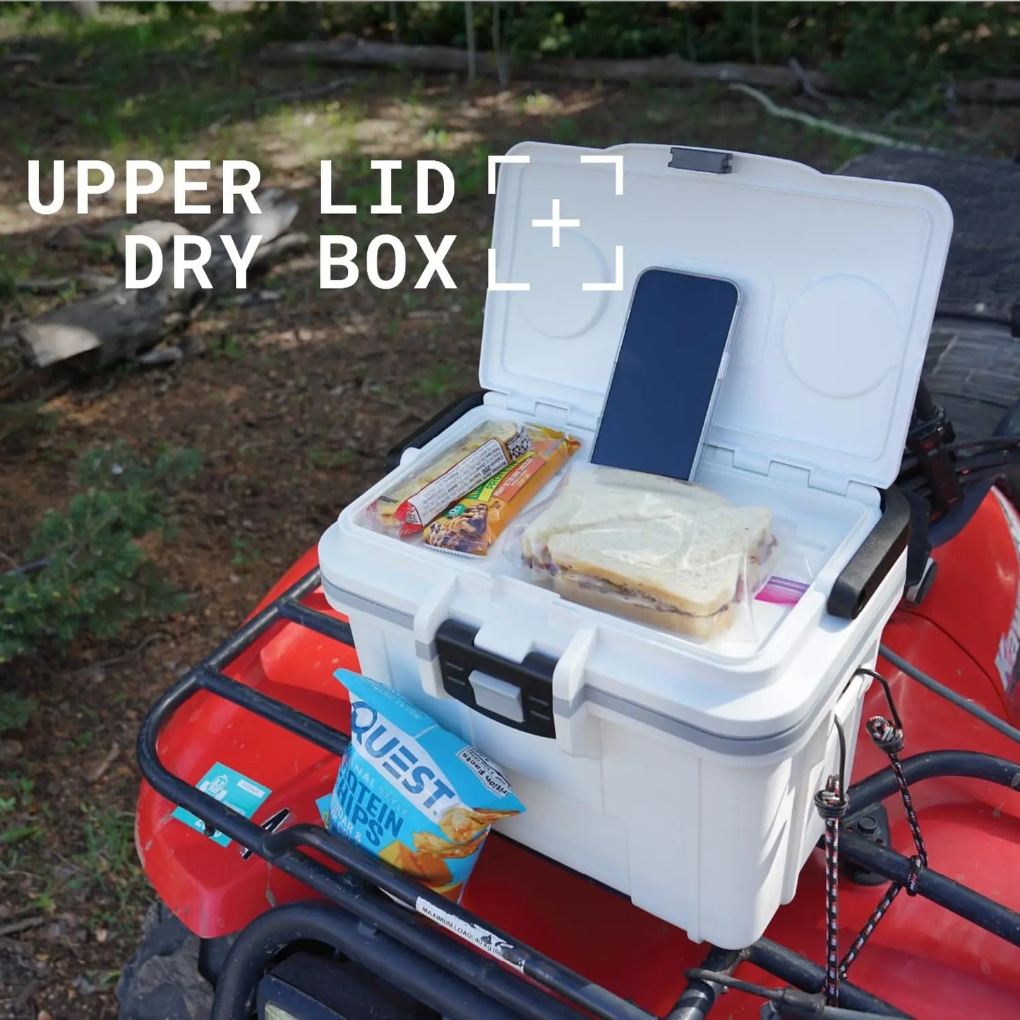 8QT Personal Cooler & Dry Box - Portable Insulated Storage for Outdoor Activities