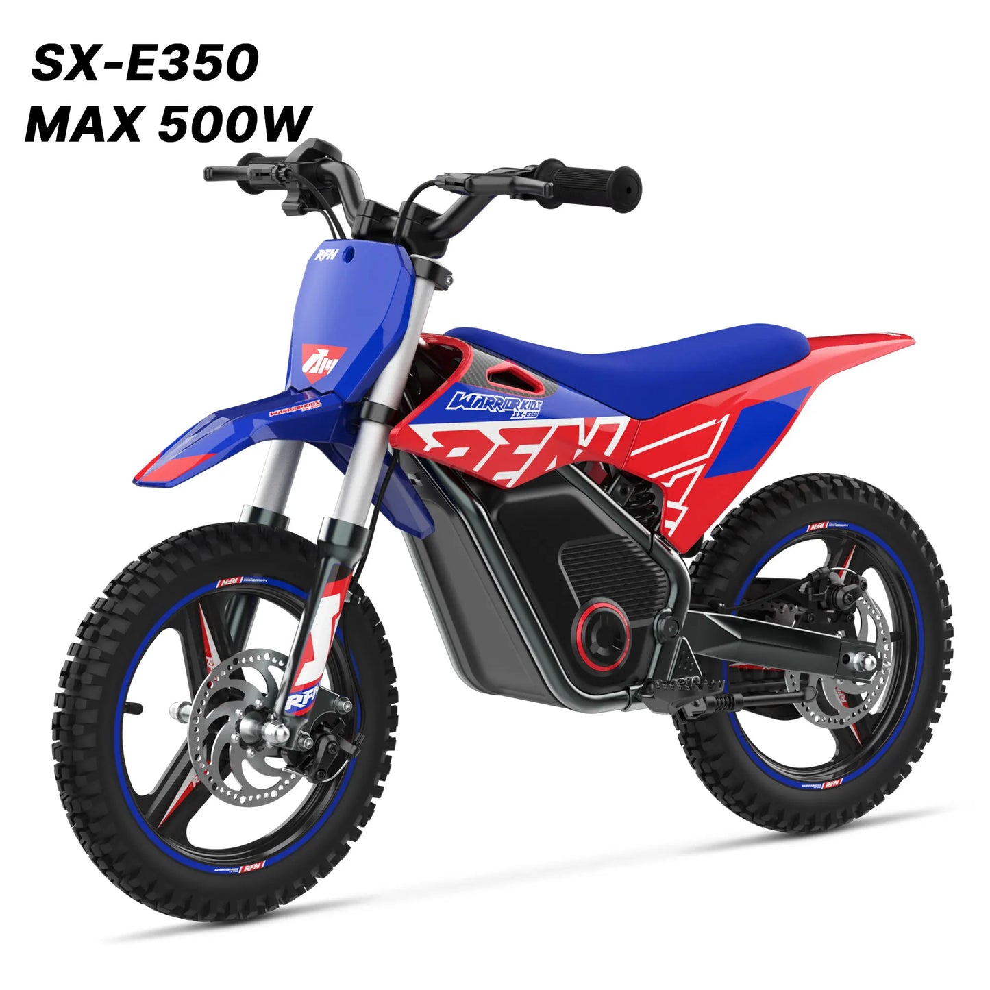 RFN Warrior Kids Electric Dirt Bike | Kids Electric Off-Road Motorcycle |  Speed Ride |Multi-Speed,Outdoor Ride for Age 3-8