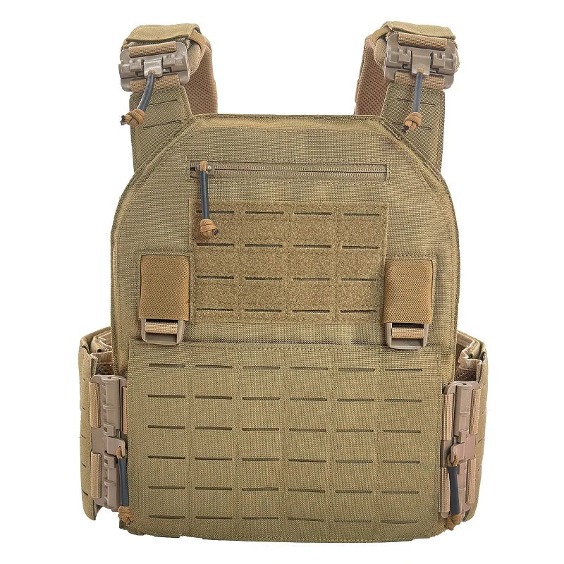 Qucik Release Full Protect  Upgrated Laser Cutting plate carrier 1000D Nylong tactical vest