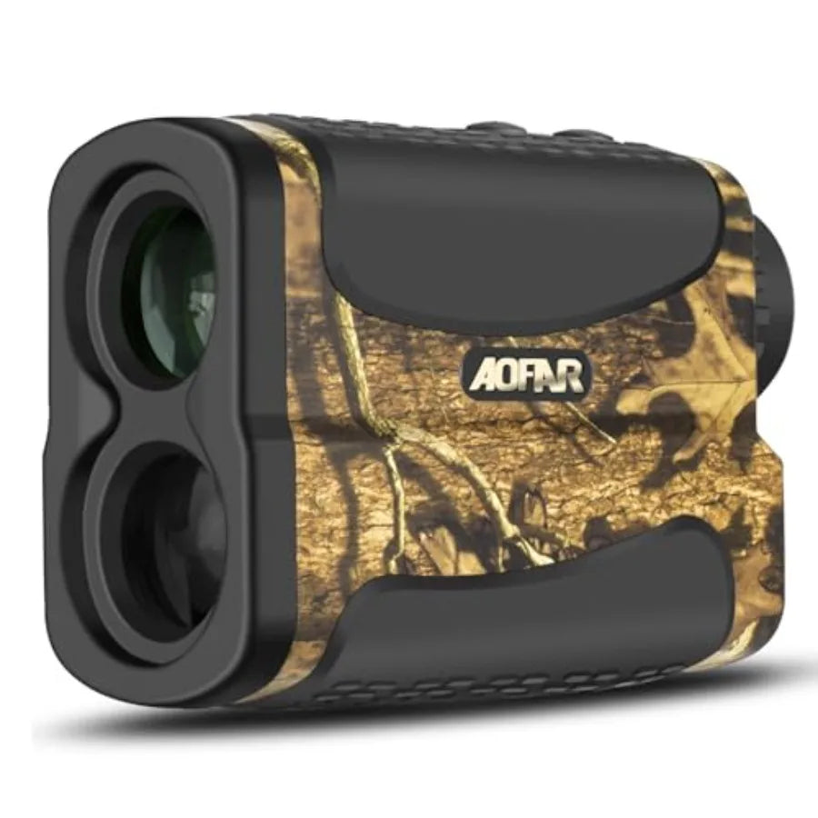Hunting Range Finder 700 Yards Waterproof Archery Rangefinder for Bow Hunting with Range and Speed Mode Free Battery Carrying C