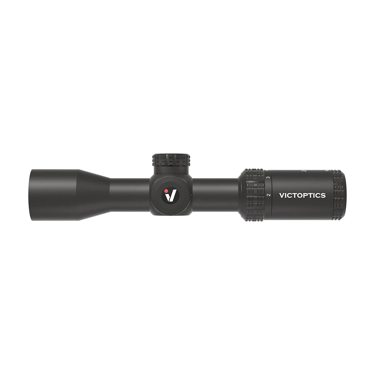 VictOptics 2-7x32 SFP Riflescope | Fully Multi-coated Lens | Green/Red Illuminated Reticle | Lightweight & 4" Eye Relief