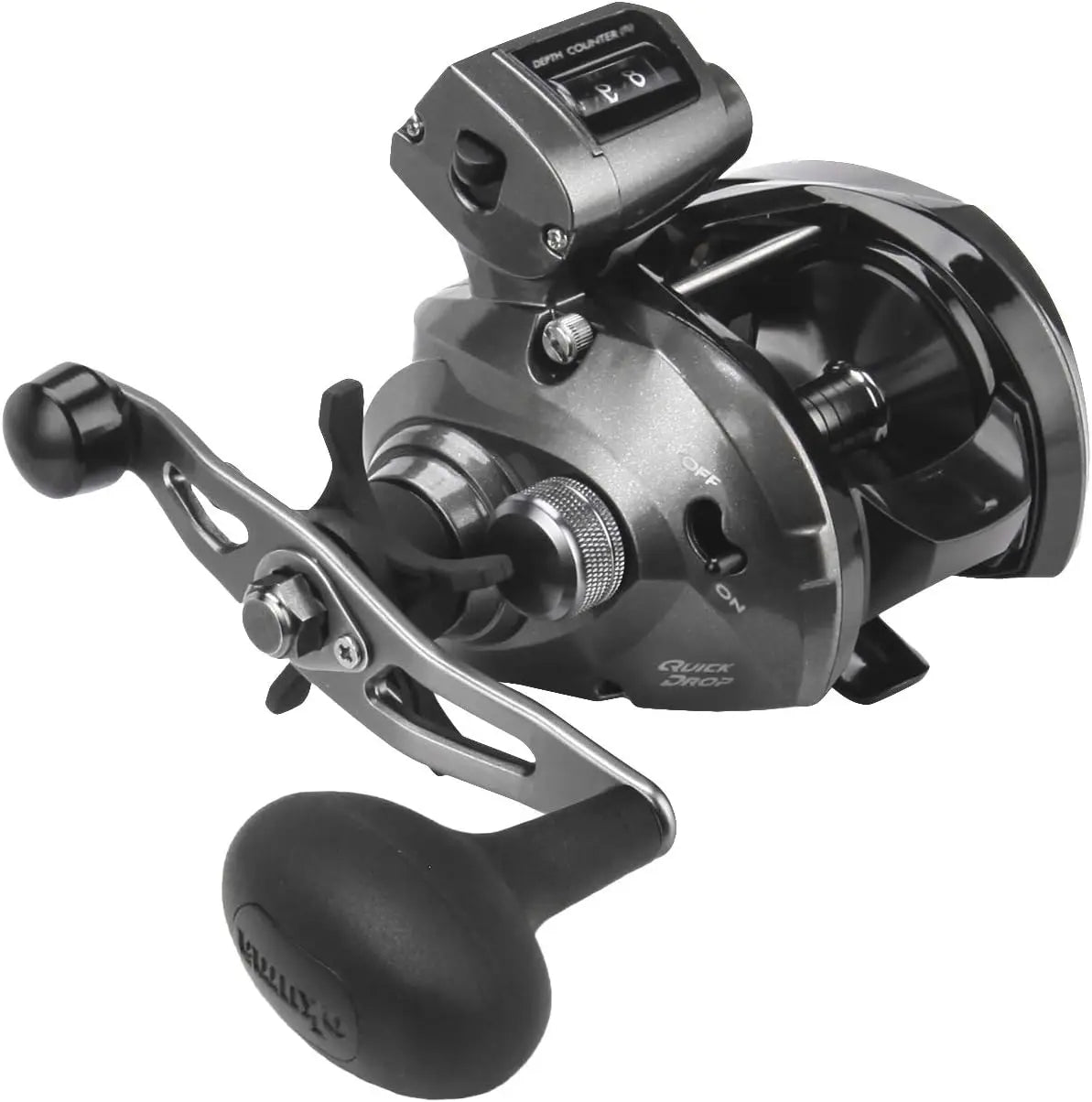 Low Profile Graphite Trolling Reel with Line Counter