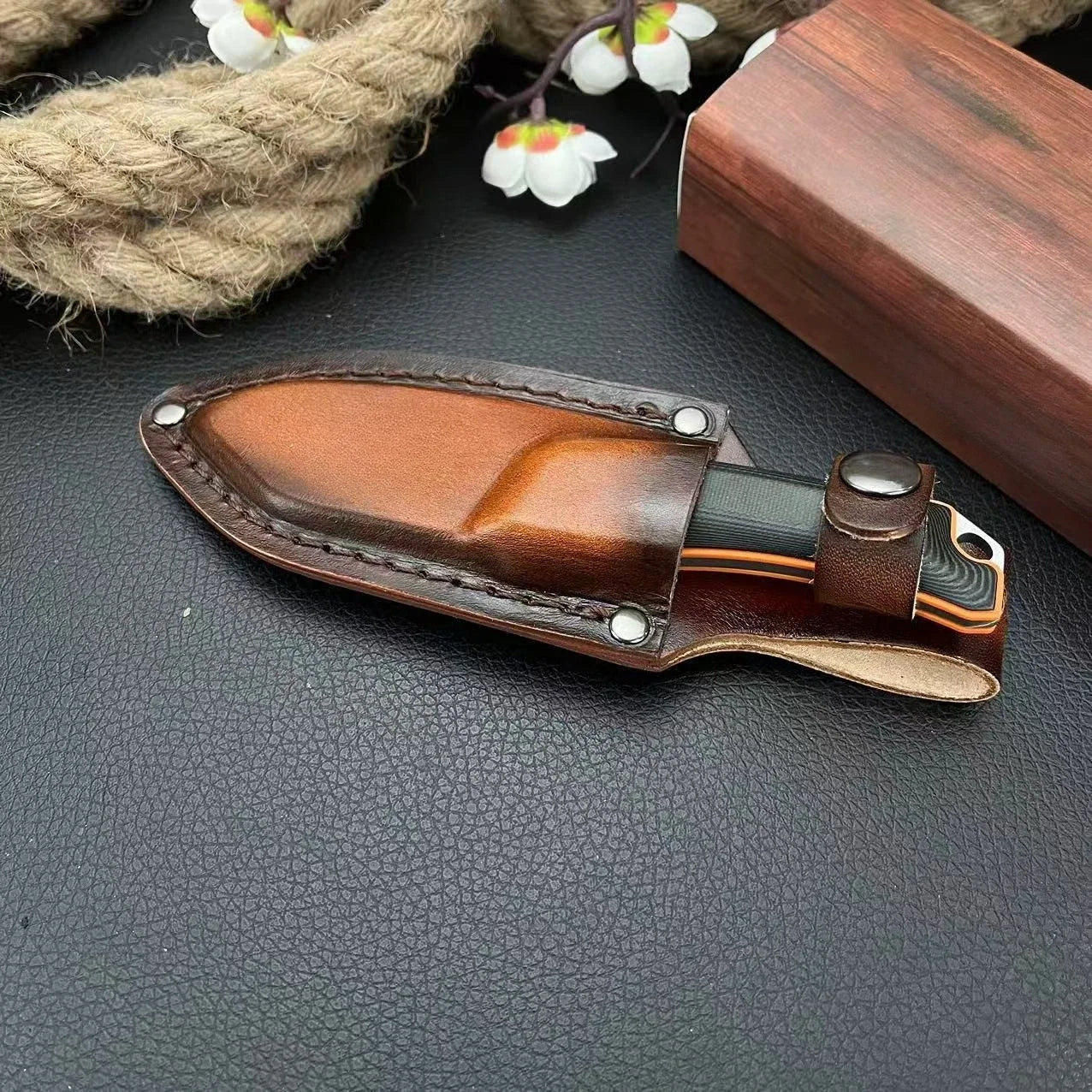 Skinner Tactical Knife High Hardness Fixed Blade Knife G10 Handle Self Defense Multifunctional Knives