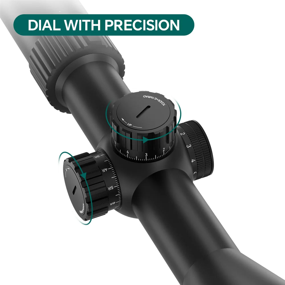 Aquilifer 3-12x56 Hunting Scope ED Glass Excellent Clarity Lifetime Warranty Zero Stop for Competition