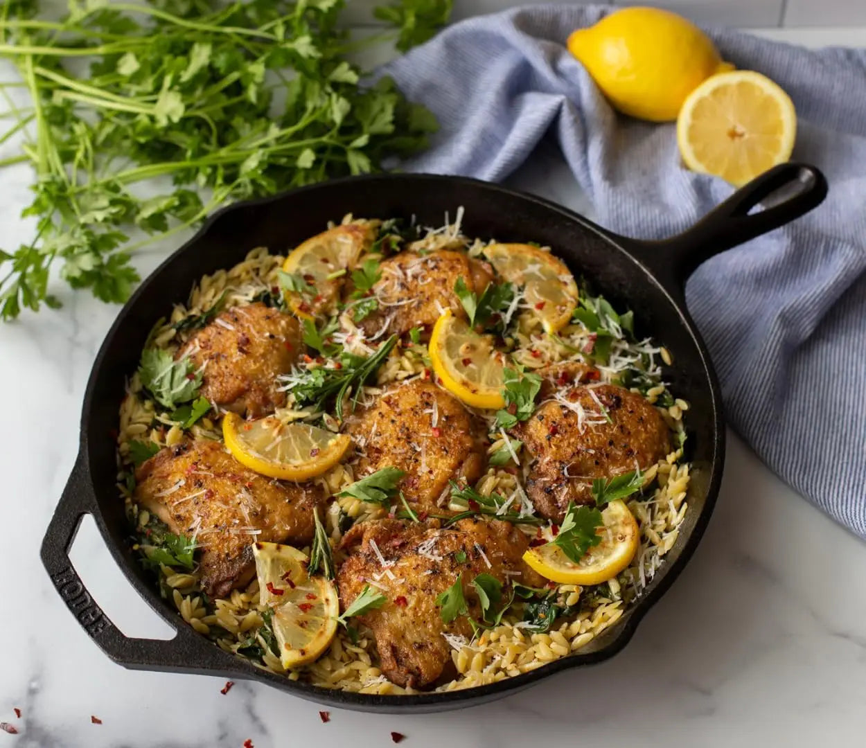 Cast Iron Skillet Set 5-Piece Pre-Seasoned Cookware with Griddle and Dutch Oven PFAS-Free Non-Toxic