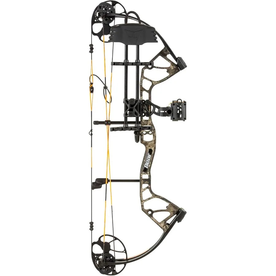 Archery Royale Ready to Hunt Compound Bow Package for Adults and Youth 12 27 Draw Length 550 Lbs Draw Weight Up to 290 FPS
