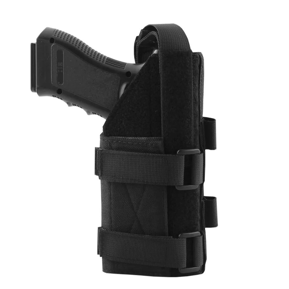 Hunting MOLLE leg quick pull gun holster, real CS field tools leg hanging supplies hunting equipment