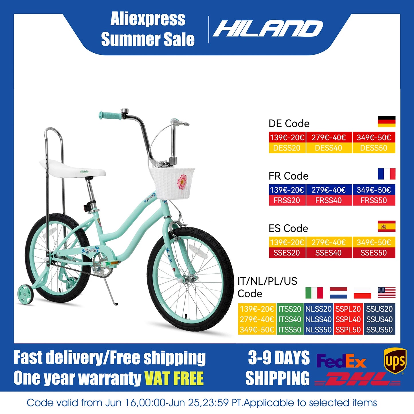 JOYSTAR 20 Inch Girls Bike with Training Wheels, Banana Seat Bike for Girls Ages 7-12 Years Old with Handbrake and Coaster Brake