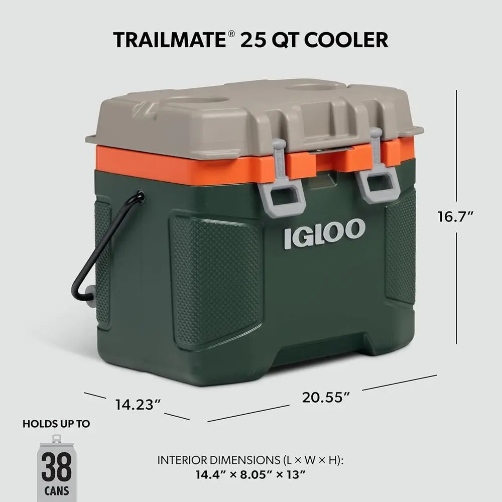 Insulated Hard Shell Cooler for Outdoor Adventures