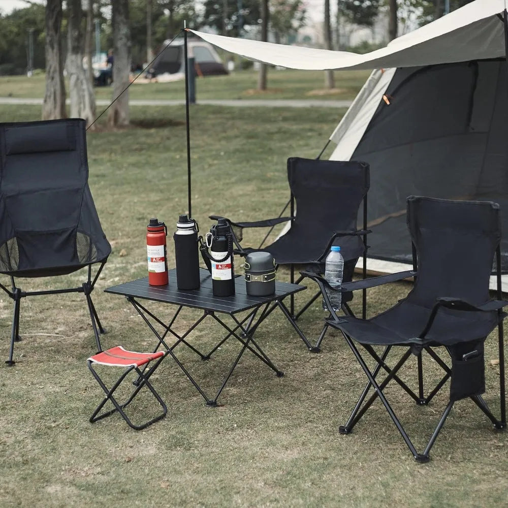 Lightweight Folding Camp Chair for Beach Lawn Patio Outdoor Sports