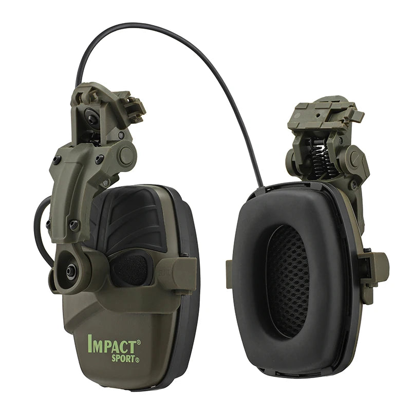 ARM NEXT Tactical NoiseCancelling Headset for Military and Hunting Use with Sound Pickup and Noise Reduction Earmuffs