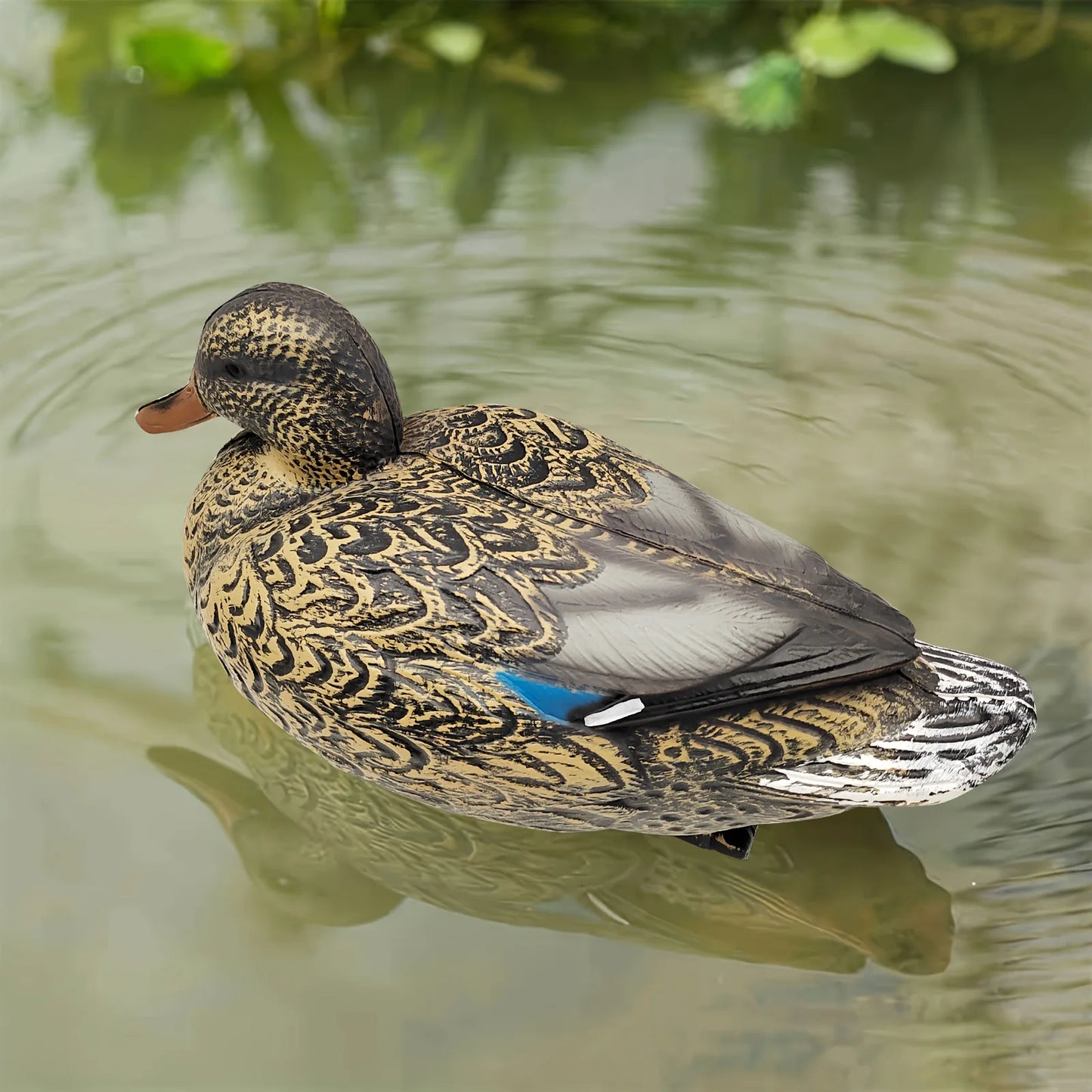 Foldable EVA Mallard Duck Decoys, Realistic Floating Duck Lures for Outdoor Hunting, Lightweight Portable Waterfowl Decoys