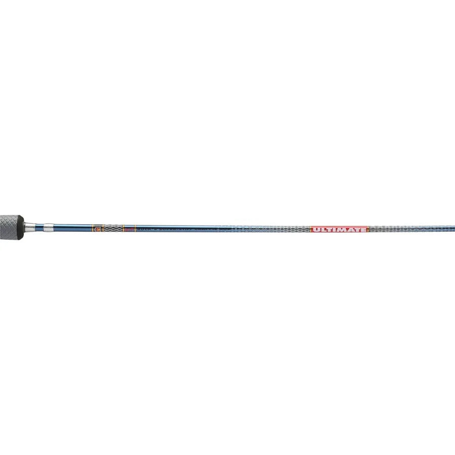 Fishing rod for freshwater angling, graphite composite material, black color, ultra-sensitive tip and durable 2-piece design