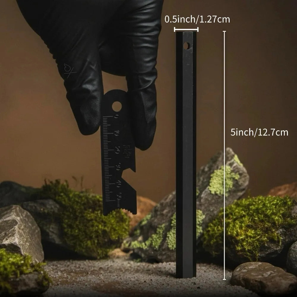 3-piece set, iron magnesium ignition rod ignition kit, including hexagonal iron magnesium rod, igniter and hanging rope, waterproof survival fire sickle steel, suitable for outdoor equipment such as camping, hiking, backpacki