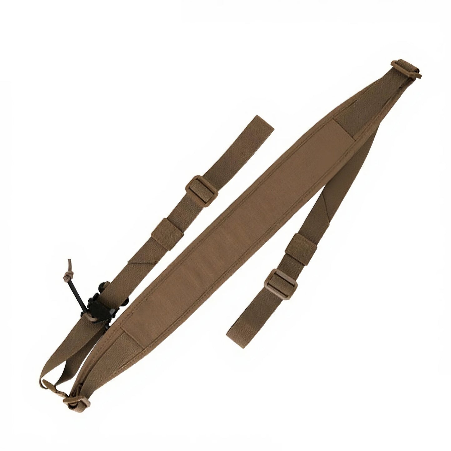Tactical 2 Point Rifle Sling Strap 2.25" Padded Adjustable Shoulder Strap Shooting Hunting Accessories w/ QD mount for Picatinny